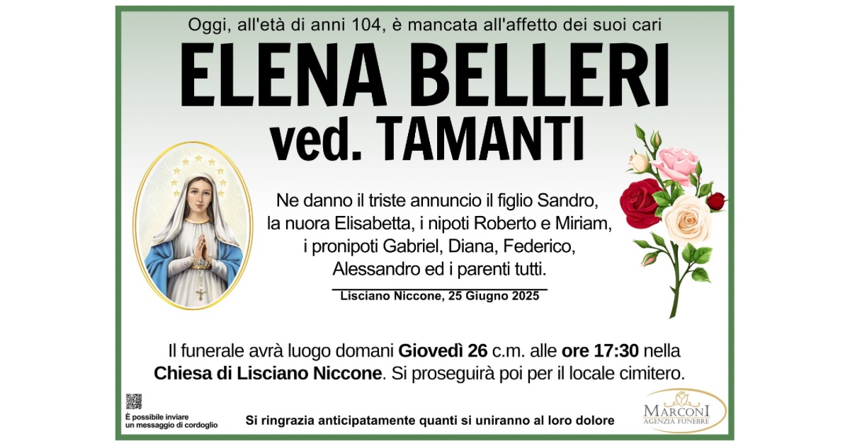 Elena Belleri ved. Tamanti